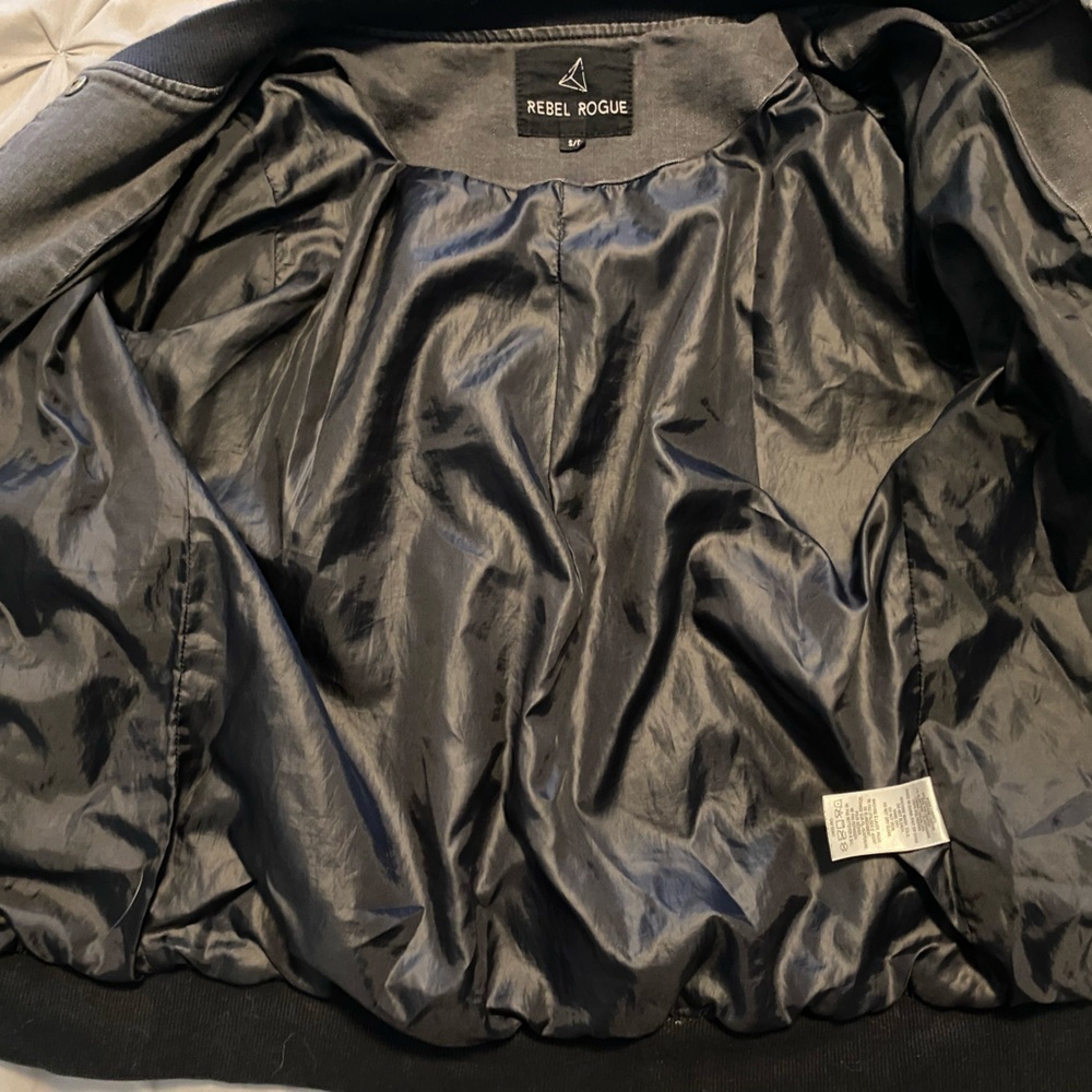 Small Gray Bomber Jacket​​​ - Picture 9 of 9